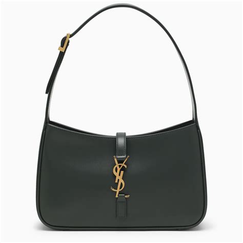 borsa a spalla ysl con applicazione - verde|Y's Borsa a Spalla Con Applicazione .